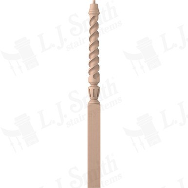 L.J. Smith 3-1/2" Long Utility Newel · LJT-3014-M — stair parts selection with LeviArs Design & Remodeling