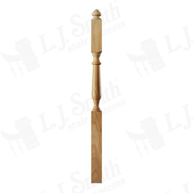 L.J. Smith 3-1/2" Second Floor Landing Newel · LJ-3745-P — stair parts selection with LeviArs Design & Remodeling