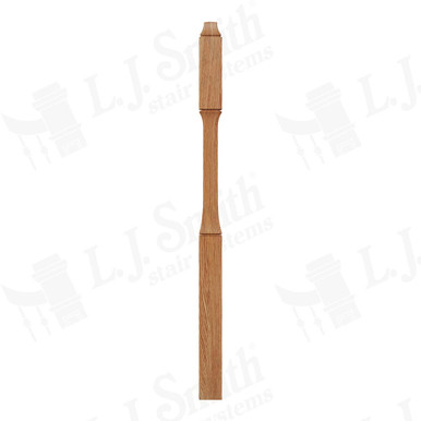 L.J. Smith 3-1/2" Second Floor Landing Newel · LJ-3C45-O — stair parts selection with LeviArs Design & Remodeling
