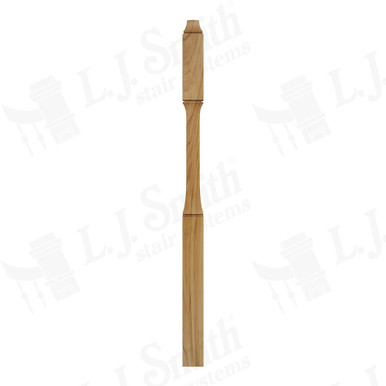 L.J. Smith 3-1/2" Second Floor Landing Newel · LJ-3C45-P — stair parts selection with LeviArs Design & Remodeling