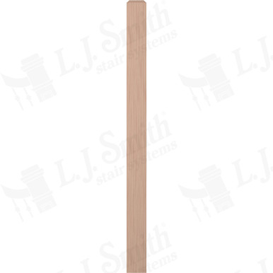 L.J. Smith 3-1/2" Short Utility Newel · LJ-4000-B — stair parts selection with LeviArs Design & Remodeling