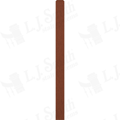 L.J. Smith 3-1/2" Short Utility Newel · LJ-4000-BRZC — stair parts selection with LeviArs Design & Remodeling
