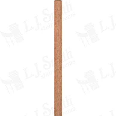 L.J. Smith 3-1/2" Short Utility Newel · LJ-4000-O — stair parts selection with LeviArs Design & Remodeling