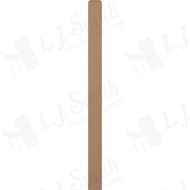 L.J. Smith 3-1/2" Short Utility Newel · LJ-4000-P — stair parts selection with LeviArs Design & Remodeling
