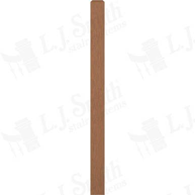 L.J. Smith 3-1/2" Short Utility Newel · LJ-4000-WO — stair parts selection with LeviArs Design & Remodeling