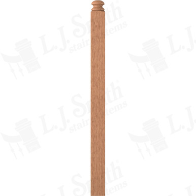 L.J. Smith 3-1/2" Short Utility Newel · LJ-4004MT-O — stair parts selection with LeviArs Design & Remodeling