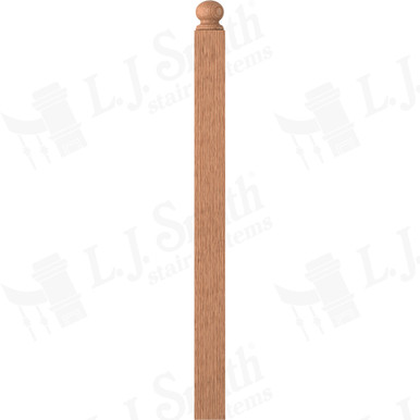 L.J. Smith 3-1/2" Short Utility Newel · LJ-4004RT-O — stair parts selection with LeviArs Design & Remodeling