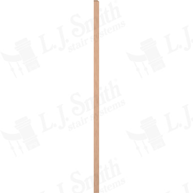 L.J. Smith 3-1/4" Half Intermediate Landing Newel · LJ-4001 1/2-H — stair parts selection with LeviArs Design & Remodeling