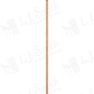 L.J. Smith 3-1/4" Half Intermediate Landing Newel · LJ-4001E 1/2-H — stair parts selection with LeviArs Design & Remodeling