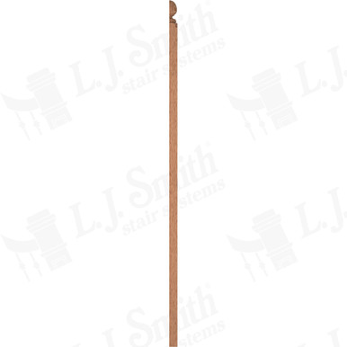 L.J. Smith 3-1/4" Half Intermediate Landing Newel · LJ-4006COL1/2-O — stair parts selection with LeviArs Design & Remodeling