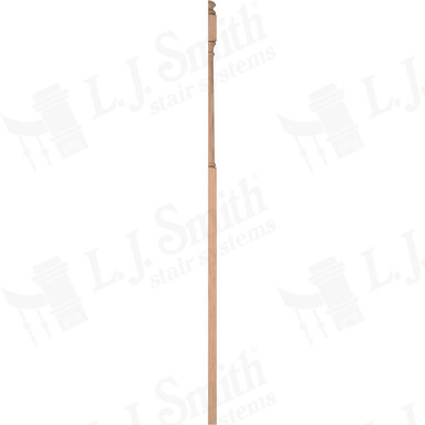 L.J. Smith 3-1/4" Half Intermediate Landing Newel · LJ-4058 1/2-H — stair parts selection with LeviArs Design & Remodeling