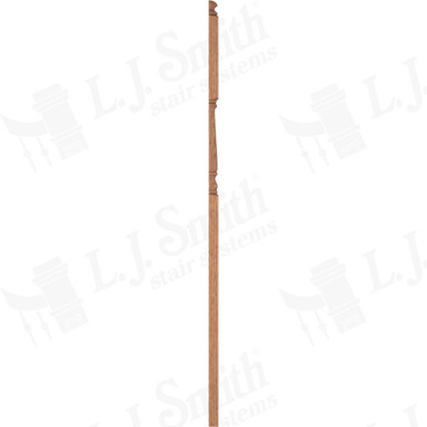 L.J. Smith 3-1/4" Half Intermediate Landing Newel · LJ-4186 1/2-O — stair parts selection with LeviArs Design & Remodeling
