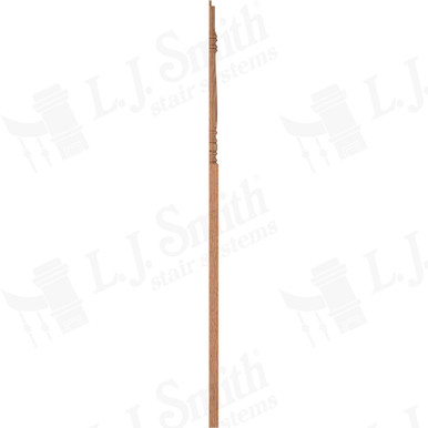 L.J. Smith 3-1/4" Half Intermediate Landing Newel · LJ-42788 1/2-O — stair parts selection with LeviArs Design & Remodeling