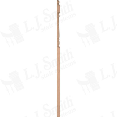 L.J. Smith 3-1/4" Half Intermediate Landing Newel · LJ-4558 1/2-H — stair parts selection with LeviArs Design & Remodeling