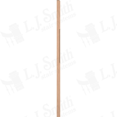 L.J. Smith 3-1/4" Half Intermediate Landing Newel · LJC-4001 1/2-H — stair parts selection with LeviArs Design & Remodeling