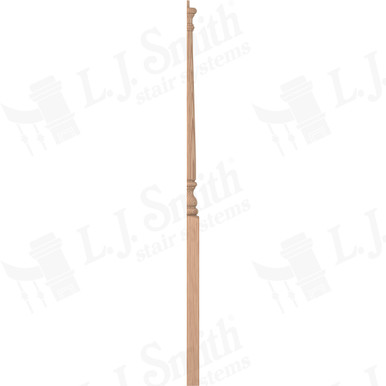 L.J. Smith 3-1/4" Half Long Utility Newel · LJ-4014 1/2-H — stair parts selection with LeviArs Design & Remodeling
