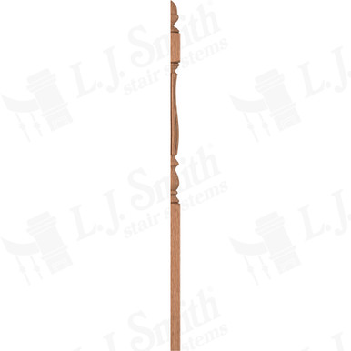 L.J. Smith 3-1/4" Half Long Utility Newel · LJB-3942 1/2-O — stair parts selection with LeviArs Design & Remodeling