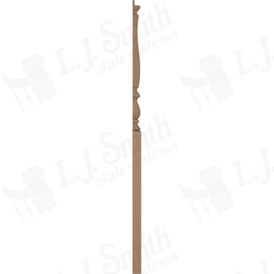 L.J. Smith 3-1/4" Half Long Utility Newel · LJP-3914 1/2-P — stair parts selection with LeviArs Design & Remodeling