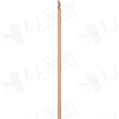 L.J. Smith 3-1/4" Half Second Floor Landing Newel · LJ-4005 1/2-H — stair parts selection with LeviArs Design & Remodeling