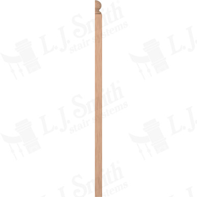 L.J. Smith 3-1/4" Half Short Utility Newel · LJ-4004RT 1/2-H — stair parts selection with LeviArs Design & Remodeling