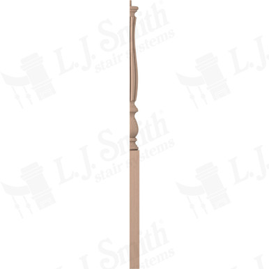 L.J. Smith 3-1/4" Half Short Utility Newel · LJB-3910 1/2-M — stair parts selection with LeviArs Design & Remodeling