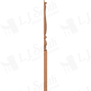 L.J. Smith 3-1/4" Half Short Utility Newel · LJB-3910 1/2-O — stair parts selection with LeviArs Design & Remodeling