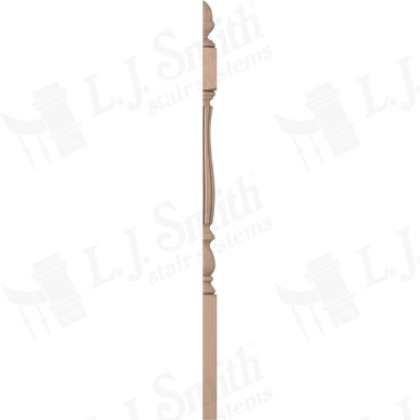 L.J. Smith 3-1/4" Half Short Utility Newel · LJB-3940 1/2-M — stair parts selection with LeviArs Design & Remodeling