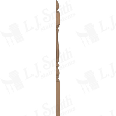 L.J. Smith 3-1/4" Half Short Utility Newel · LJB-3940 1/2-P — stair parts selection with LeviArs Design & Remodeling
