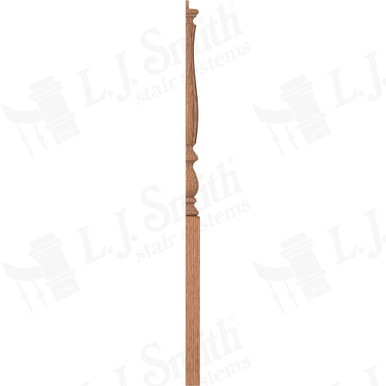 L.J. Smith 3-1/4" Half Short Utility Newel · LJF-3910 1/2-O — stair parts selection with LeviArs Design & Remodeling
