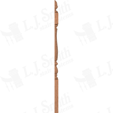 L.J. Smith 3-1/4" Half Short Utility Newel · LJF-3940 1/2-O — stair parts selection with LeviArs Design & Remodeling