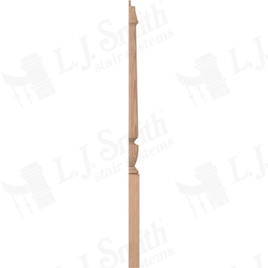 L.J. Smith 3-1/4" Half Short Utility Newel · LJP-3010 1/2-H — stair parts selection with LeviArs Design & Remodeling