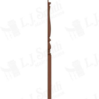 L.J. Smith 3-1/4" Half Short Utility Newel · LJP-3910 1/2-C — stair parts selection with LeviArs Design & Remodeling