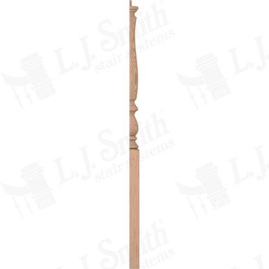L.J. Smith 3-1/4" Half Short Utility Newel · LJP-3910 1/2-H — stair parts selection with LeviArs Design & Remodeling