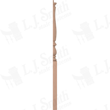 L.J. Smith 3-1/4" Half Short Utility Newel · LJP-3910 1/2-HM — stair parts selection with LeviArs Design & Remodeling