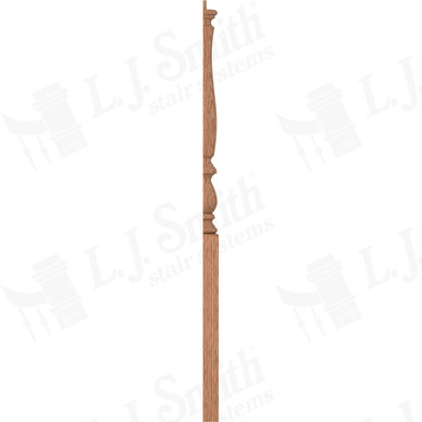 L.J. Smith 3-1/4" Half Short Utility Newel · LJP-3910 1/2-O — stair parts selection with LeviArs Design & Remodeling