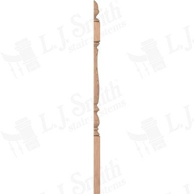 L.J. Smith 3-1/4" Half Short Utility Newel · LJP-3940 1/2-H — stair parts selection with LeviArs Design & Remodeling