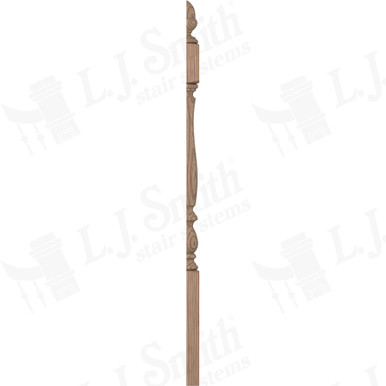 L.J. Smith 3-1/4" Half Short Utility Newel · LJP-3940 1/2-HK — stair parts selection with LeviArs Design & Remodeling