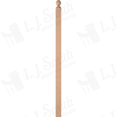L.J. Smith 3-1/4" Intermediate Landing Newel · LJ-4006-COL-H — stair parts selection with LeviArs Design & Remodeling