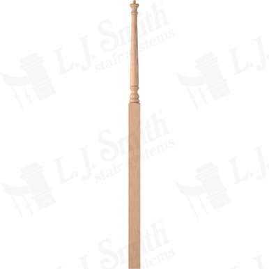 L.J. Smith 3-1/4" Intermediate Landing Newel · LJ-4018-H — stair parts selection with LeviArs Design & Remodeling