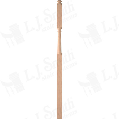 L.J. Smith 3-1/4" Intermediate Landing Newel · LJ-4046-H — stair parts selection with LeviArs Design & Remodeling
