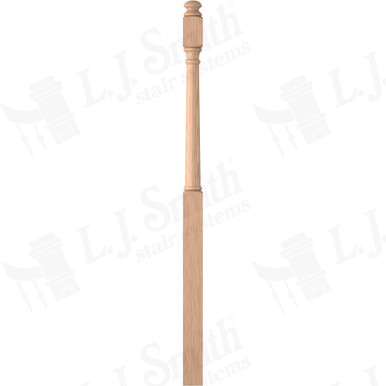 L.J. Smith 3-1/4" Intermediate Landing Newel · LJ-4053-H — stair parts selection with LeviArs Design & Remodeling