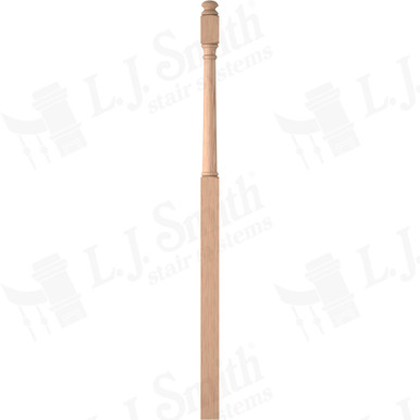 L.J. Smith 3-1/4" Intermediate Landing Newel · LJ-4055-H — stair parts selection with LeviArs Design & Remodeling