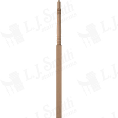 L.J. Smith 3-1/4" Intermediate Landing Newel · LJ-4278-P — stair parts selection with LeviArs Design & Remodeling