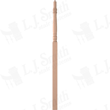 L.J. Smith 3-1/4" Intermediate Landing Newel · LJ-42788-HM — stair parts selection with LeviArs Design & Remodeling