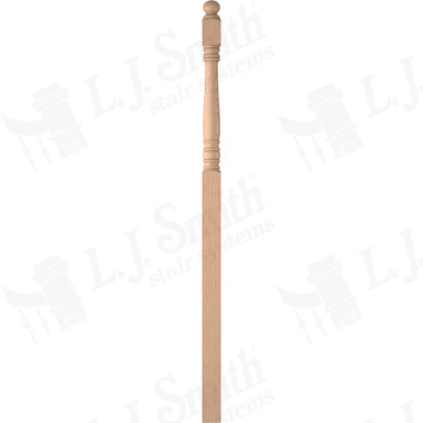 L.J. Smith 3-1/4" Intermediate Landing Newel · LJ-4558-H — stair parts selection with LeviArs Design & Remodeling
