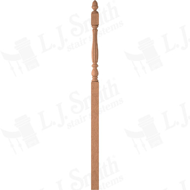 L.J. Smith 3-1/4" Intermediate Landing Newel · LJB-3958-O — stair parts selection with LeviArs Design & Remodeling