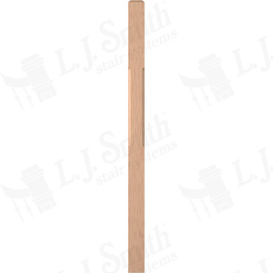 L.J. Smith 3-1/4" Intermediate Landing Newel · LJC-4001-H — stair parts selection with LeviArs Design & Remodeling