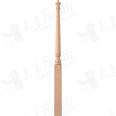 L.J. Smith 3-1/4" Long Utility Newel · LJ-4014-H — stair parts selection with LeviArs Design & Remodeling
