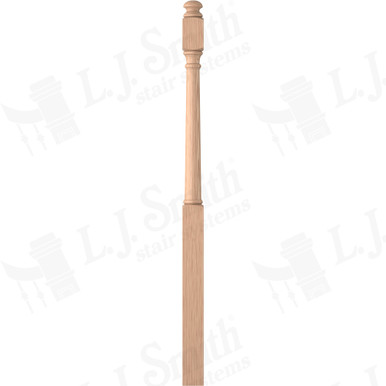 L.J. Smith 3-1/4" Long Utility Newel · LJ-4042-H — stair parts selection with LeviArs Design & Remodeling