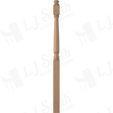 L.J. Smith 3-1/4" Long Utility Newel · LJ-4182-P — stair parts selection with LeviArs Design & Remodeling